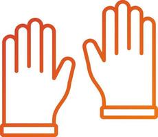 Gloves Icon Style vector