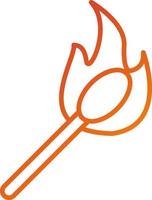 Fire Starter Icon Style vector