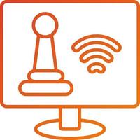 Smart Chess Icon Style vector