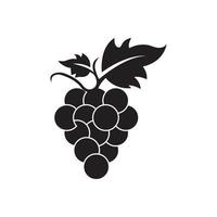 Grape icon vector illustration logo design