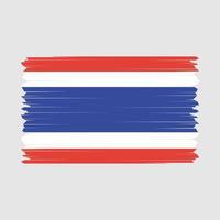 Thailand Flag Vector Illustration