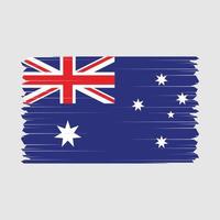 Australia bandera vector ilustración