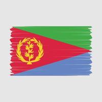 Eritrea Flag Vector Illustration