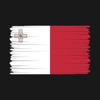 Malta Flag Vector Illustration