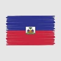 Haiti Flag Vector Illustration