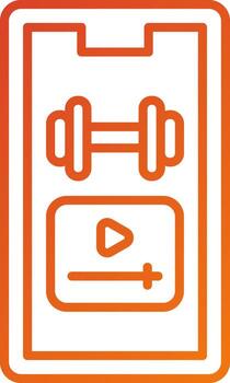 Exercise Tutorial Icon Style vector