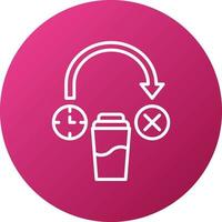 End Of Life Disposal Icon Style vector