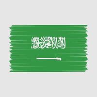 Saudi Arabia Flag Vector Illustration