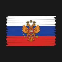 Russia Flag Vector Illustration