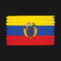 Colombia Flag Vector Illustration