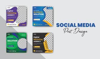 digital márketing agencia social medios de comunicación enviar haz diseño vector