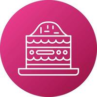 Baklava Icon Style vector