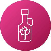 Maple Syrup Icon Style vector