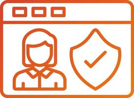 Access Control Icon Style vector