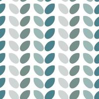 Geometric abstract pattern. Seamless vector background with leaves and flowers in modern interior colors. Ornamental pattern for flyers, typography, wallpapers, backgrounds