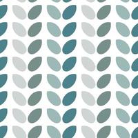 Geometric abstract pattern. Seamless vector background with leaves and flowers in modern interior colors. Ornamental pattern for flyers, typography, wallpapers, backgrounds