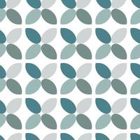 Geometric abstract pattern. Seamless vector background with leaves and flowers in modern interior colors. Ornamental pattern for flyers, typography, wallpapers, backgrounds