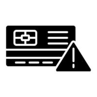 Credit Risk vector icon