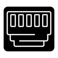 Ethernet vector icon