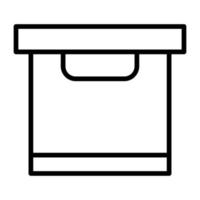 Box vector icon