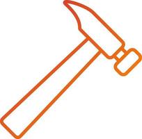 Hammer Icon Style vector