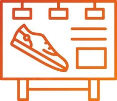 Shoe Marketing Icon Style vector