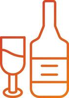 Red Wine Icon Style vector