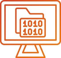 codificador icono estilo vector