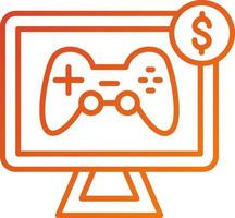 Game Sales Icon Style vector