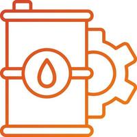 Oil Industry Icon Style vector