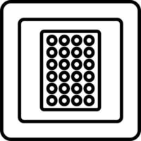 Nicotine Patch vector icon