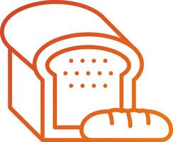 Bread Icon Style vector