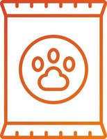 Pet Food Icon Style vector