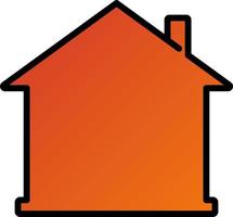 Home Security Icon Style vector