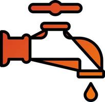 Water Tap Icon Style vector