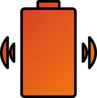 Smart Battery Icon Style vector