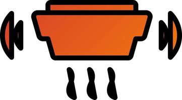 Smoke Detector Icon Style vector