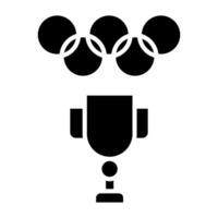 Olympic Games Icon Style vector