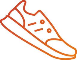 zapato icono estilo vector