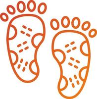 Reflexology Icon Style vector