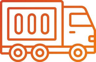 Lorry Icon Style vector