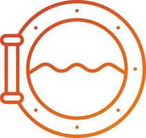 Porthole Icon Style vector