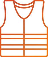 Life Jacket Icon Style vector