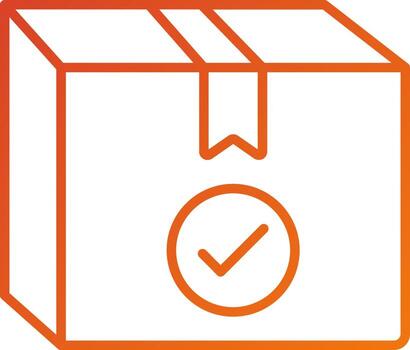 Package Icon Style vector