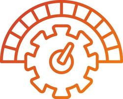 Constant Development Pace Icon Style vector
