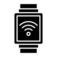 Smart Watch Icon Style vector