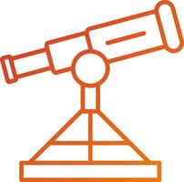 Telescope Icon Style vector