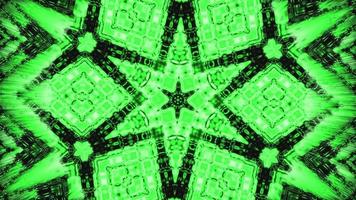 Green multi star shape pattern background photo