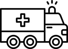 Ambulance vector icon