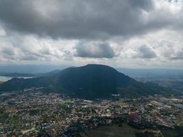 Aerial view Kampung Berapit photo